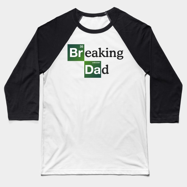 Chemist Dad | Breaking Bad Baseball T-Shirt by POD Anytime